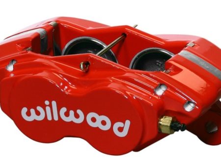 Wilwood Caliper-Forged Dynalite-M-Red 1.75in Pistons .81in Disc For Discount