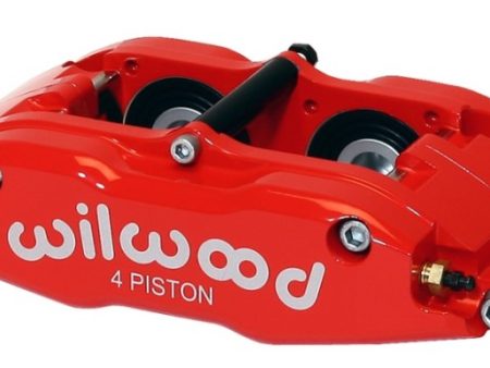 Wilwood Caliper-BNSL4R-Red 1.75in Pistons 1.10in Disc Supply