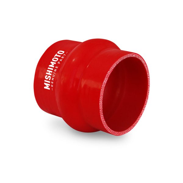 Mishimoto 2.25in. Hump Hose Silicone Coupler - Red Sale