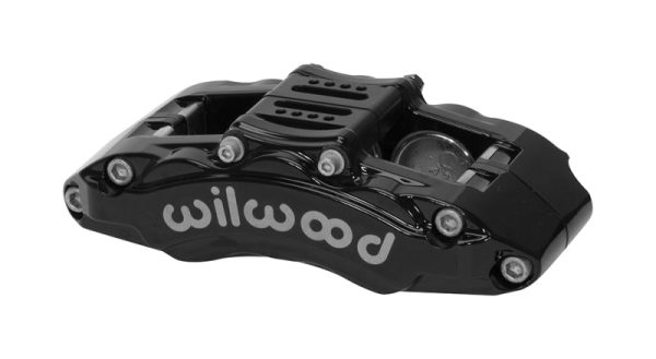 Wilwood Caliper - AT6 Lug Mount Black 1.75in 1.38in 1.38in Piston .75in Rotor - Left Side For Cheap