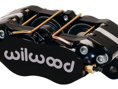 Wilwood Caliper-Dynapro Dust-Boot 5.25in Mount - Blk 1.75in Pistons 1.00in Disc Fashion