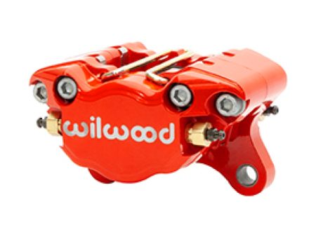 Wilwood Caliper-Dynapro Single 3.75in Mount 1.38in Pistons .38in Disc - Red Cheap