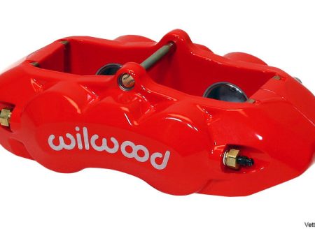 Wilwood Caliper-D8-4 Rear Red 1.38in Pistons 1.25in Disc on Sale