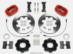 Wilwood Forged Dynalite Front Hat Kit 12.19in Red 2016-Up Mazda MX5 Miata w  Lines Hot on Sale