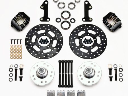 Wilwood Dynalite Single Front Drag Kit Drilled Rotor 67-69 Camaro 64-72 Nova Chevelle Hot on Sale