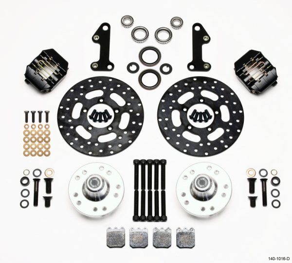 Wilwood Dynalite Single Front Drag Kit Drilled Rotor 67-69 Camaro 64-72 Nova Chevelle Hot on Sale