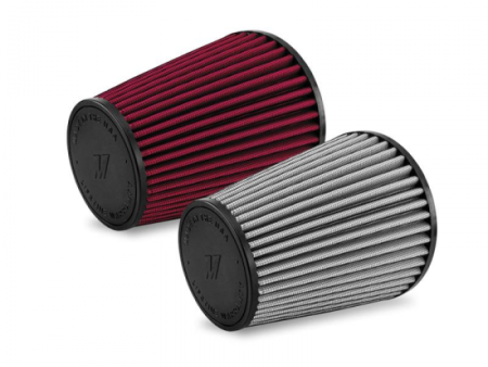 Mishimoto Air Filter 4.5in Inlet 7.8in Filter Length Dry Washable For Cheap