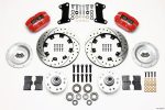 Wilwood Dynapro Dust-Boot Front Kit 12.19in Drilled Red 67-69 Camaro 64-72 Nova Chevelle For Sale