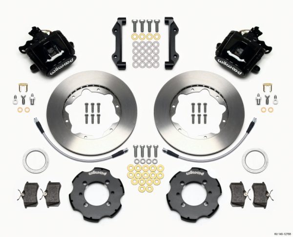 Wilwood Combination Parking Brake Rear Kit 11.00in 2012 Fiat 500 w  Lines Online Sale