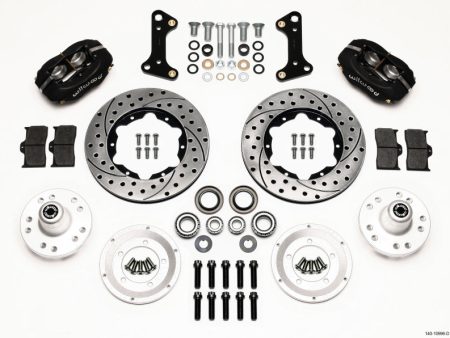 Wilwood Forged Dynalite Front Kit 11.00in Drilled 67-69 Camaro 64-72 Nova Chevelle Sale