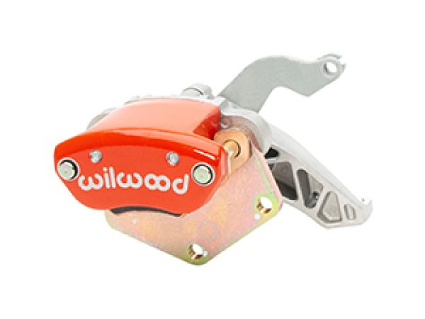 Wilwood Caliper-MC4 Mechanical Parking Brake-R H - Red 2.00 MT 1.19in Piston .81in Disc Discount