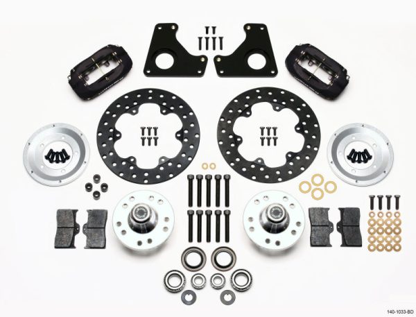 Wilwood Forged Dynalite Front Drag Kit Drilled Rotor 79-87 GM G Body Sale