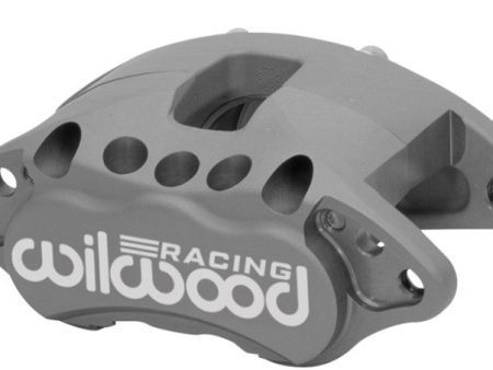 Wilwood D52-R Single Piston Floating Racing Caliper - 2.38in Piston 1.28in Rotor - Hard Anodize Cheap