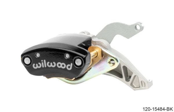 Wilwood Caliper - MC4 Mechanical Right Hand - Black 1.19in Piston 1.10in Rotor - Black Online Hot Sale