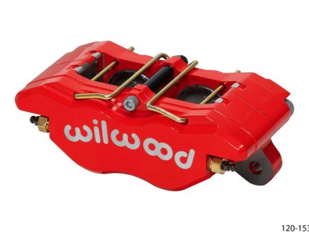 Wilwood Caliper - Off-Road Dynapro Narrow 5.25in Mount - 1.75 1.75in Pistons .38in Disc - Red For Sale