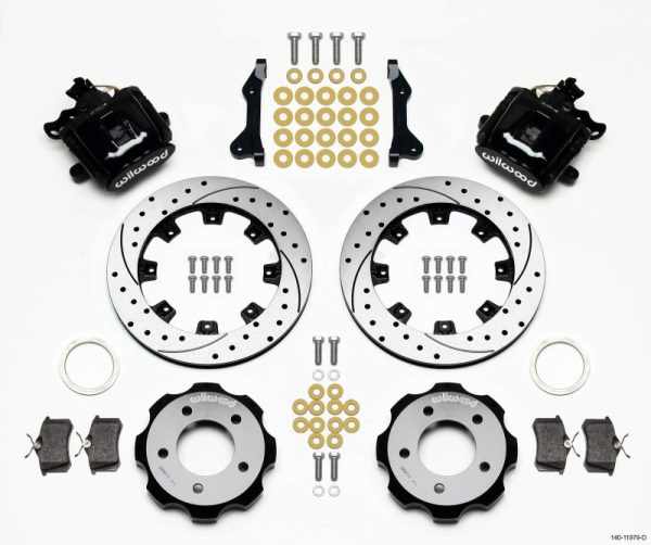 Wilwood Combination Parking Brake Rear Kit 12.19in Drilled 2006-Up Civic   CRZ Fashion