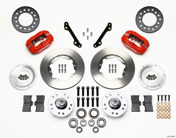 Wilwood Forged Dynalite Front Kit 11.00in Red 79-81 Camaro For Cheap